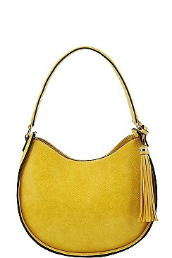 DESIGNER STYLISH TASSEL SHOULDER HOBO BAG