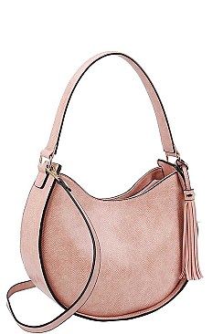 DESIGNER STYLISH TASSEL SHOULDER HOBO BAG
