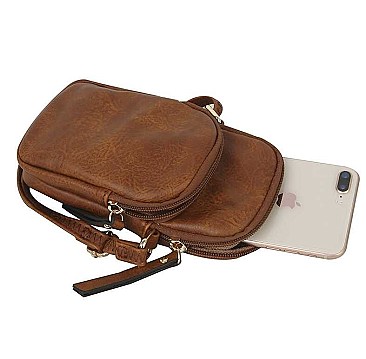 STYLISH CELLPHONE CROSSBODY BAG