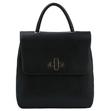 Twist Lock Flap Convertible Backpack