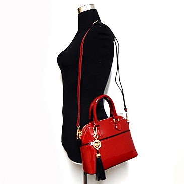 SMALL ACCENTED SIZE FANCY SATCHEL