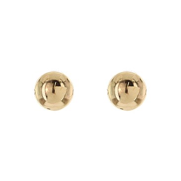 Fashionable 12mm Round Ball Post Earring SLE1752