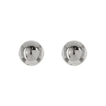 Fashionable 14mm Round Ball Post Earring SLE1753