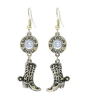 DANGLY WESTERN THEME EARRINGS