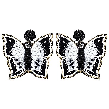 DANGLY BUTTERFLY EARRING