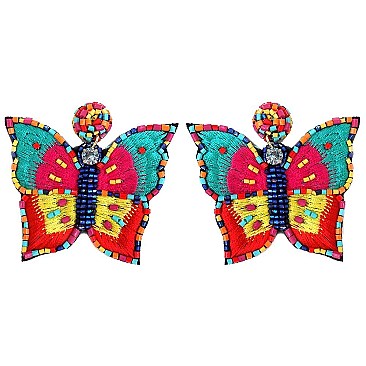 DANGLY BUTTERFLY EARRING