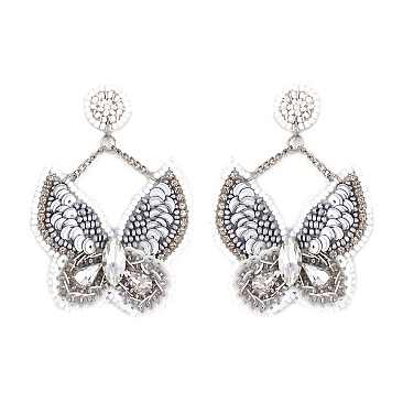 DANGLY BUTTERFLY EARRING