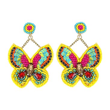 DANGLY BUTTERFLY EARRING