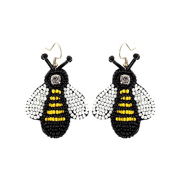 DANGLY BEE EARRING