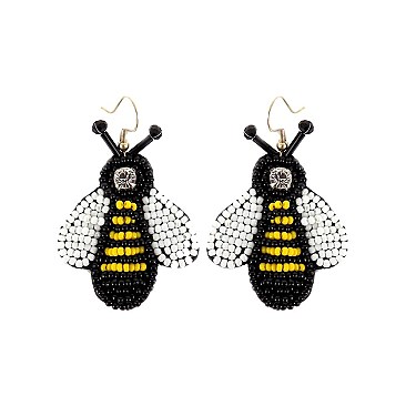 DANGLY BEE EARRING