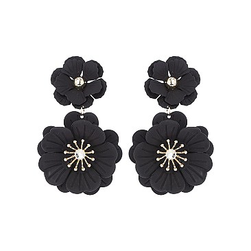 FLOWER DANGLE EARRING