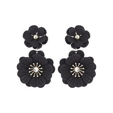 FLOWER DANGLE EARRING