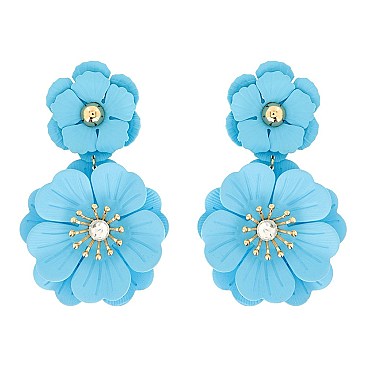 FLOWER DANGLE EARRING