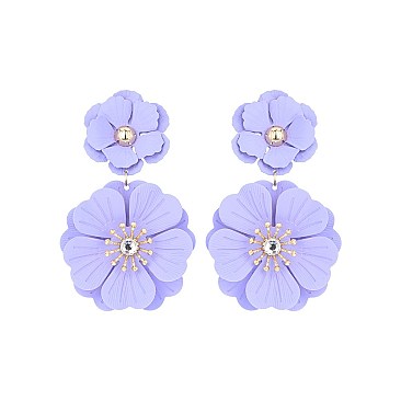 FLOWER DANGLE EARRING