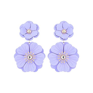 FLOWER DANGLE EARRING