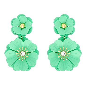 FLOWER DANGLE EARRING