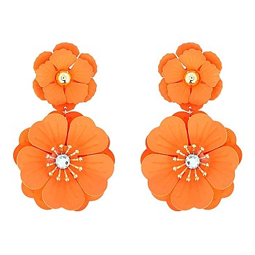 FLOWER DANGLE EARRING