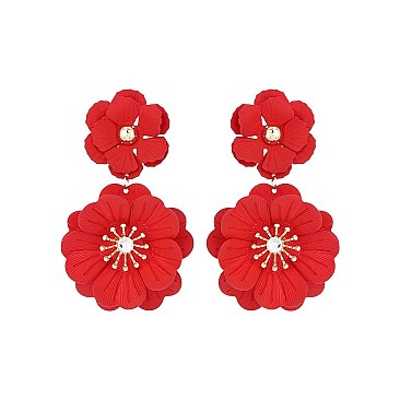 FLOWER DANGLE EARRING