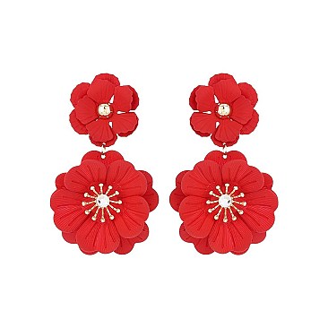 FLOWER DANGLE EARRING