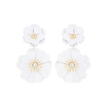 FLOWER DANGLE EARRING