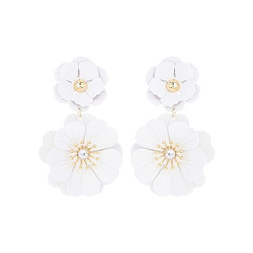 FLOWER DANGLE EARRING