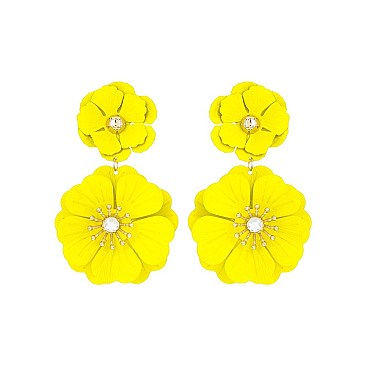 FLOWER DANGLE EARRING