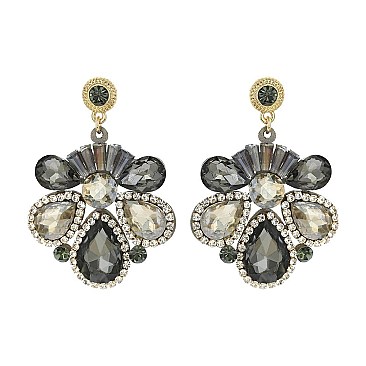 DANGLY RHINESTONE EARRING