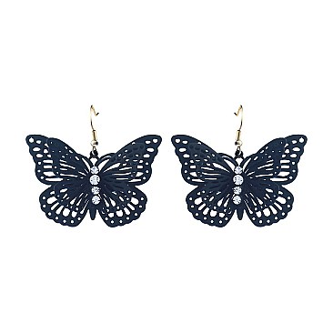 FISHHOOK BUTTERFLY EARRING