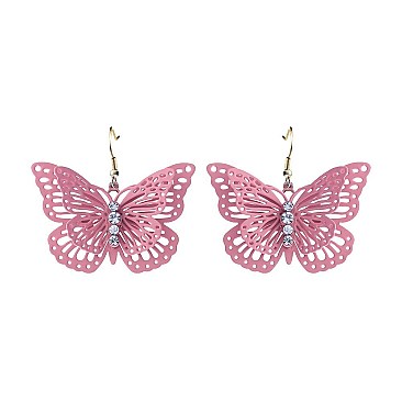 FISHHOOK BUTTERFLY EARRING
