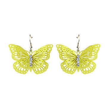 FISHHOOK BUTTERFLY EARRING