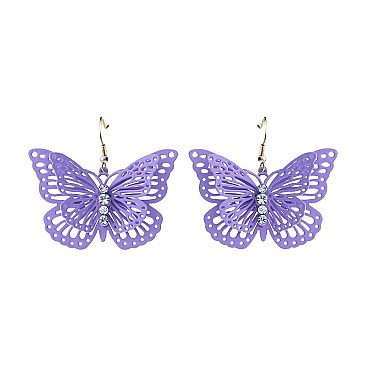 FISHHOOK BUTTERFLY EARRING
