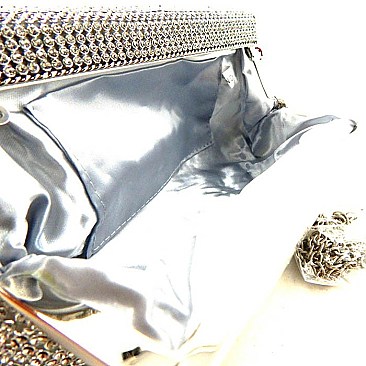 Full Sparkly Crystal Evening Bag Clutch