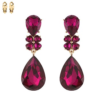 Sparkling Classic Clip Earring