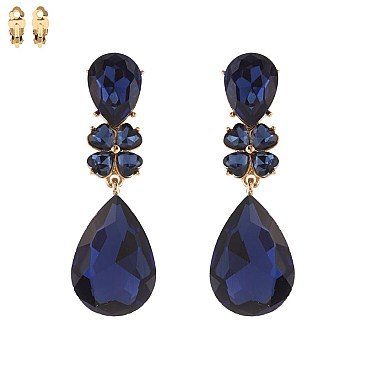Sparkling Classic Clip Earring