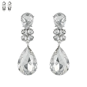 Sparkling Classic Clip Earring