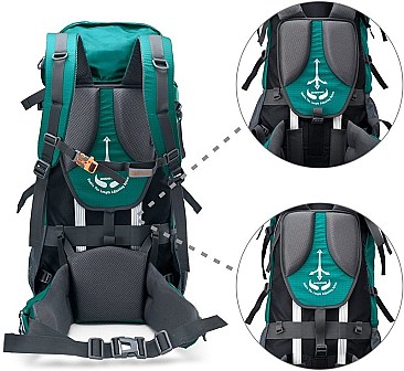 80L Internal Frame Backpack for Outdoor Hiking