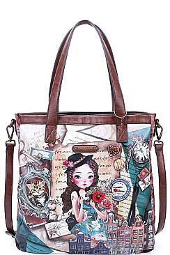 VINTAGE STYLISH TOTE BAG BY Nicole Lee