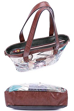 VINTAGE STYLISH TOTE BAG BY Nicole Lee