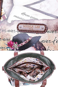 VINTAGE STYLISH TOTE BAG BY Nicole Lee
