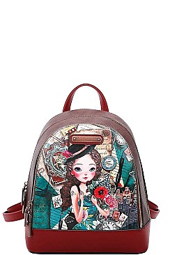 EMILY TRAVELS CUTE BACKPACK BY Nicole Lee