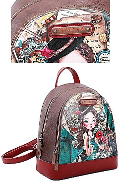 EMILY TRAVELS CUTE BACKPACK BY Nicole Lee