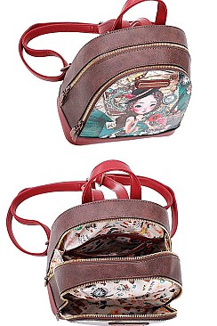 EMILY TRAVELS CUTE BACKPACK BY Nicole Lee