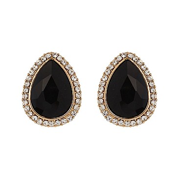 Fashionable Teardrop Stud Earrings