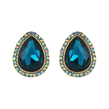 Fashionable Teardrop Stud Earrings