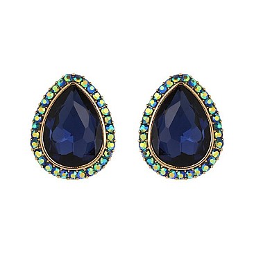 Fashionable Teardrop Stud Earrings