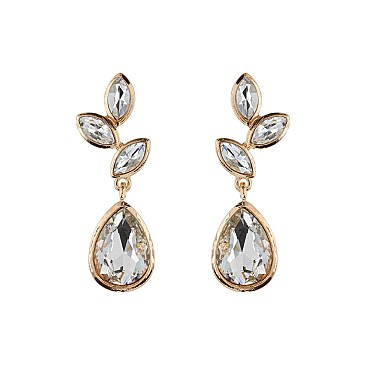 FASHIONABLE STONE EARRING SLEQ660