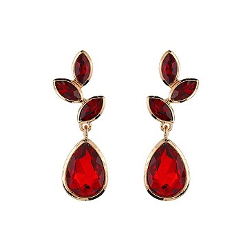 FASHIONABLE STONE EARRING SLEQ660