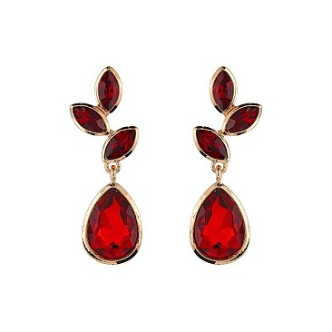 FASHIONABLE STONE EARRING SLEQ660