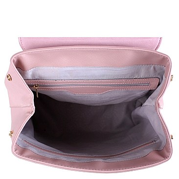 BLOCK MOSAIC BACKPACK WALLET SET