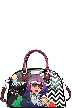 STYLISH BOWLER BAG INSPIRED BY Nicole Lee